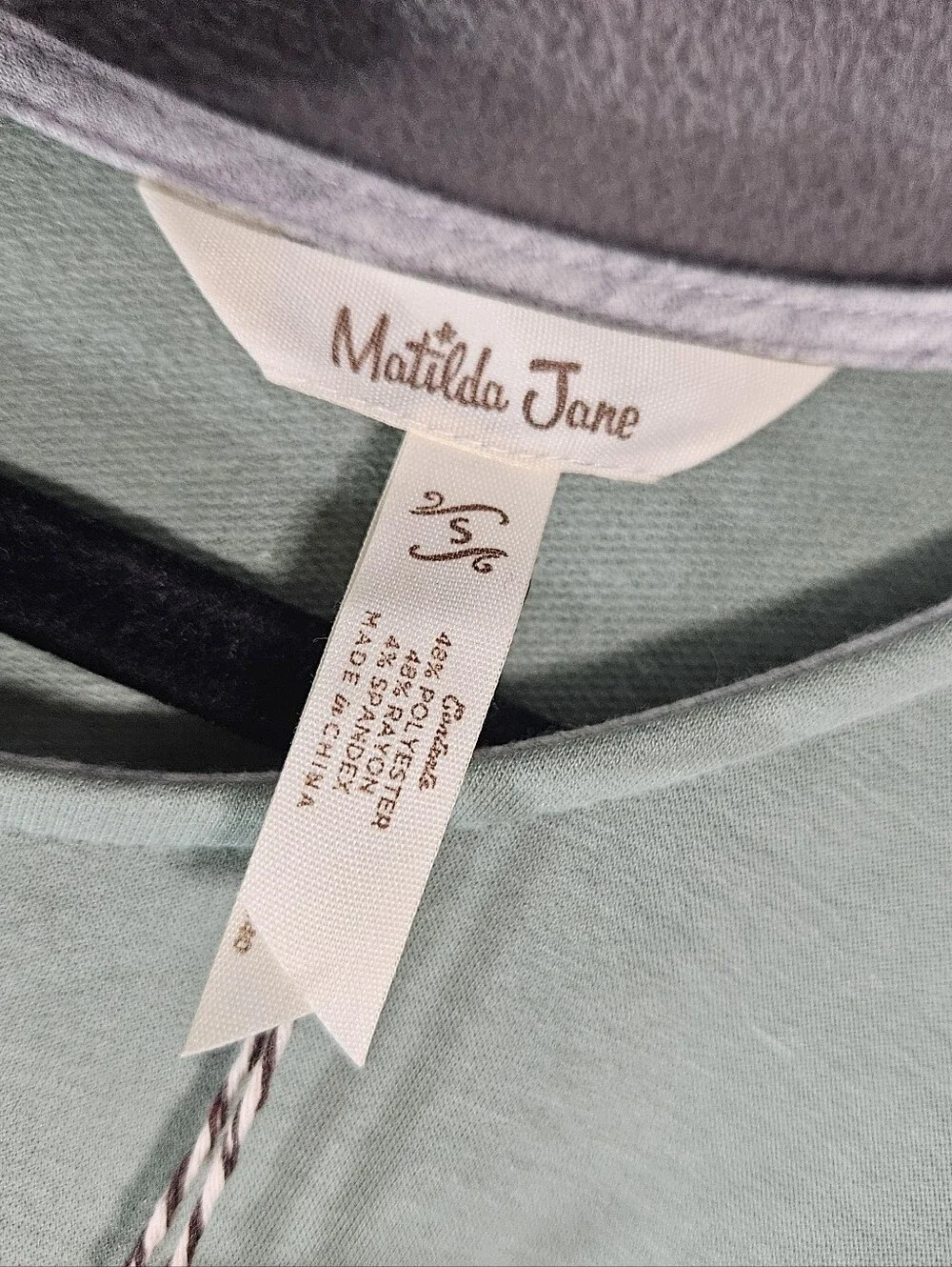 Matilda Jane Resting Day Romper Green Jumpsuit Jumper Women's Small Ruffle NWT